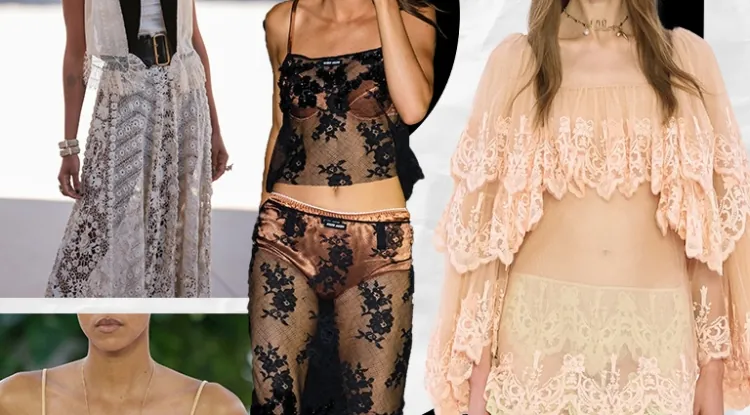 Encajes Reveladores: La Elegancia Atemporal se Reinventa en la Nueva Temporada