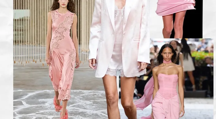 El Rosa Suave: El Color Romántico que Define la Temporada