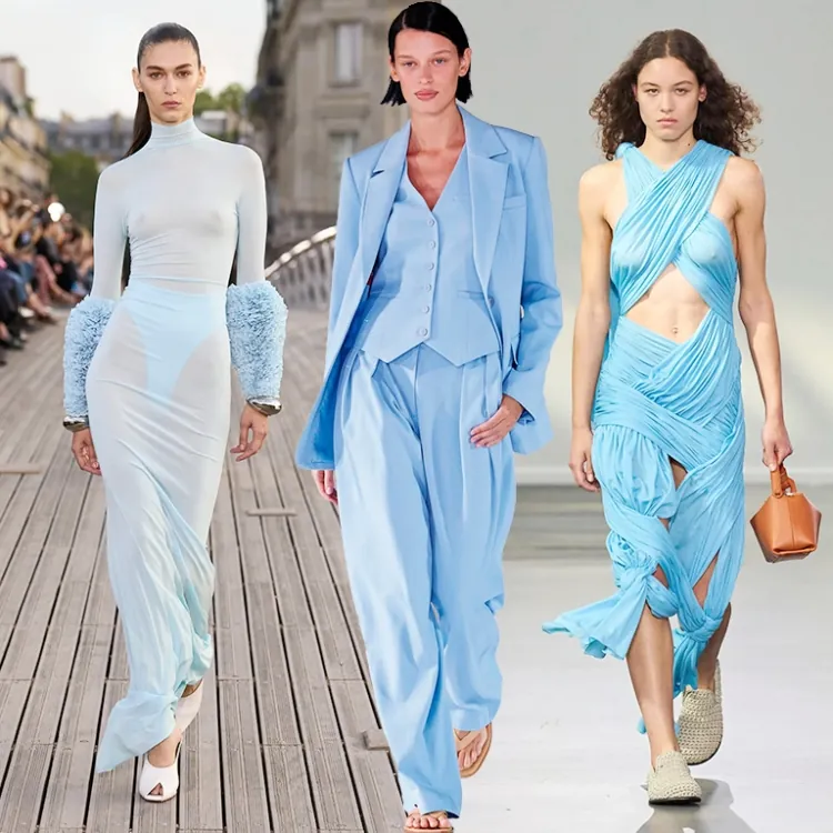Soft Blue: El Color Pastel Que Domina la Temporada